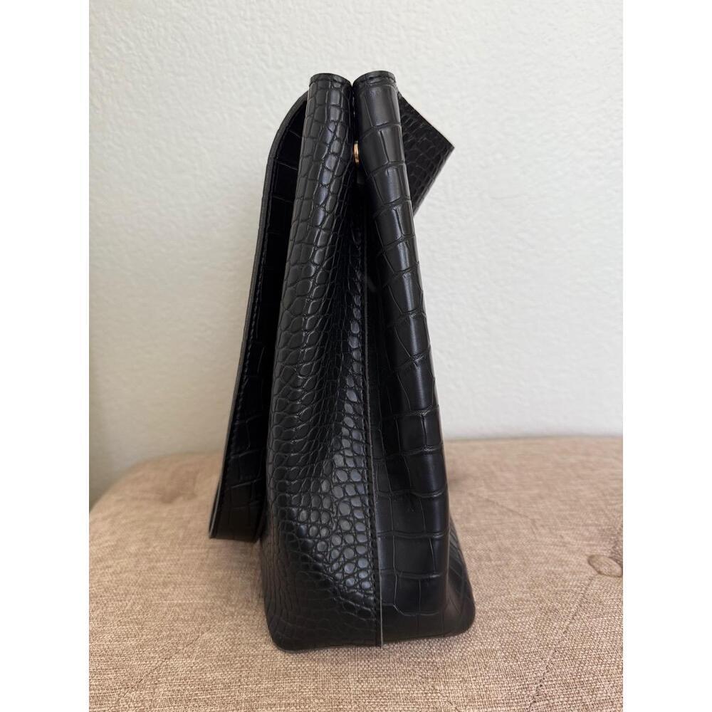 Nasty gal Croc Leather Bag - Picture 2 of 5